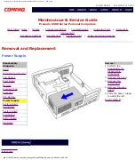 Preview for 44 page of Compaq Presario 3500 Series Maintenance & Service Manual