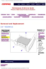 Предварительный просмотр 57 страницы Compaq Presario 3500 Series Maintenance & Service Manual