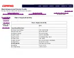 Preview for 36 page of Compaq Presario 5000 Series Maintenance And Service Manual