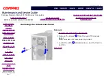 Preview for 58 page of Compaq Presario 5000 Series Maintenance And Service Manual