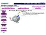 Preview for 110 page of Compaq Presario 5000 Series Maintenance And Service Manual