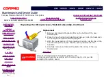 Preview for 112 page of Compaq Presario 5000 Series Maintenance And Service Manual