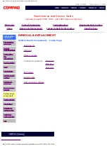 Предварительный просмотр 73 страницы Compaq Presario 5070 Maintenance And Service Manual