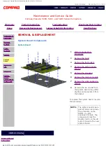 Предварительный просмотр 79 страницы Compaq Presario 5070 Maintenance And Service Manual