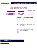 Preview for 54 page of Compaq Presario 5400 Series Maintenance And Service Manual