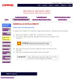 Preview for 57 page of Compaq Presario 5400 Series Maintenance And Service Manual