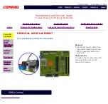 Preview for 64 page of Compaq Presario 5400 Series Maintenance And Service Manual