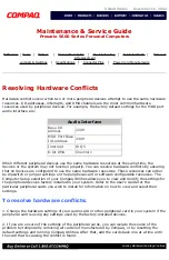 Предварительный просмотр 25 страницы Compaq Presario 5600 Series Maintenance & Service Manual