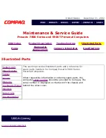 Предварительный просмотр 6 страницы Compaq Presario 5900T Maintenance & Service Manual