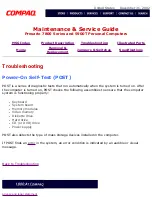 Предварительный просмотр 16 страницы Compaq Presario 5900T Maintenance & Service Manual