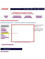 Предварительный просмотр 69 страницы Compaq Presario 5900T Maintenance & Service Manual