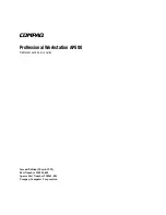 Compaq Professional AP500 Maintenance And Service Manual предпросмотр