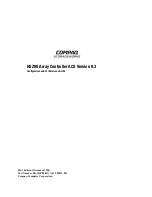 Compaq StorageWorks HSZ80 Configuration And Cli Reference Manual предпросмотр