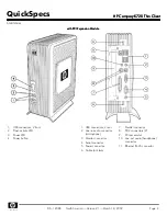 Предварительный просмотр 2 страницы Compaq T5720 -  Thin Client Overview