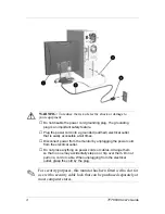 Предварительный просмотр 6 страницы Compaq TFT8030 User Manual