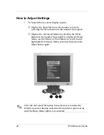 Предварительный просмотр 22 страницы Compaq TFT8030 User Manual