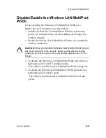 Preview for 34 page of Compaq Wireless LAN MultiPort W200 User Manual