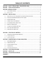 Preview for 2 page of Comparc ALPHA TIG 252 - DP Owner'S Manual