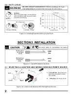 Preview for 8 page of Comparc ALPHA TIG 252 - DP Owner'S Manual