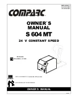 Comparc S 604 MT Owner'S Manual предпросмотр