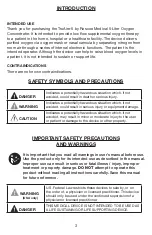 Preview for 3 page of COMPASS HEALTH O2C5L Manual