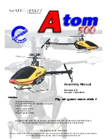 Preview for 1 page of Compass Model Atom 500 Assembly Manual