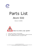 Preview for 15 page of Compass Model Atom 500 Assembly Manual