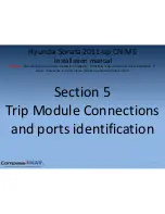 Preview for 21 page of Compass Nav CN-M5 Installation Manual