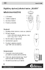 Предварительный просмотр 8 страницы Compass 01 900 Manual