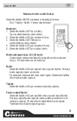 Предварительный просмотр 5 страницы Compass 01 901 Instructions For Use Manual