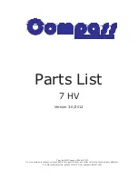 Предварительный просмотр 25 страницы Compass 7hv Instruction Manual