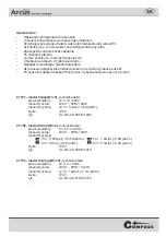 Preview for 5 page of Compass Arcus 07 151 Quick Start Manual