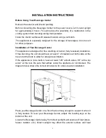 Preview for 6 page of Compatible Brands CB24BEVERAGE Owner'S Manual