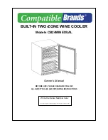 Compatible Brands CB24WINEDUAL Owner'S Manual preview