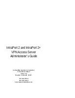 Compatible Systems INTRAPORT 2 Administrator'S Manual preview