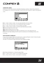 Предварительный просмотр 56 страницы Compex Cross Training Instructions For Use Manual