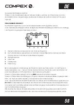 Предварительный просмотр 58 страницы Compex Cross Training Instructions For Use Manual