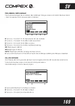 Предварительный просмотр 171 страницы Compex Cross Training Instructions For Use Manual