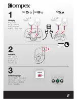 Preview for 2 page of Compex Fit5.0 Quick Start Manual