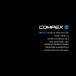 Compex FIXX 1.0 Instructions For Use Manual preview