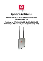 Preview for 1 page of Compex NetPassage WP18 1A Quick Install Manual