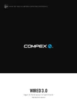 Compex WIRED 3.0 Manual предпросмотр