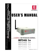 Compex WP54G 1a User Manual preview