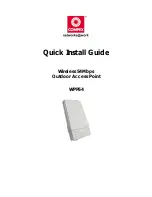 Compex WPP54 Quick Install Manual preview