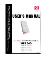 Compex WPP54G User Manual preview