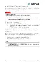 Preview for 96 page of Compleo A01AE11001.11 Operating Instructions Manual