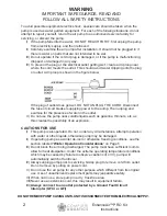 Preview for 2 page of Complete Aquatics EnhanceAir PRO 1 Owner'S Manual