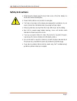 Preview for 2 page of Complete Signage High Brightness Monitor User Manual