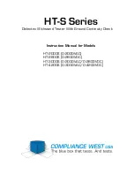 Preview for 1 page of Compliance West HT-2000S Instruction Manual