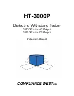 Preview for 1 page of Compliance West HT-3000P Instruction Manual